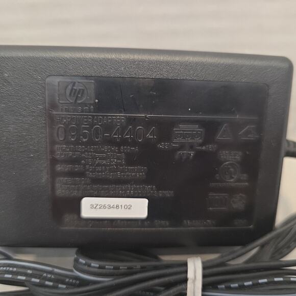 Genuine OEM HP AC Power Adapter 0950-4404 Deskjet 5100 5150 5600 5650 - Picture 3 of 4
